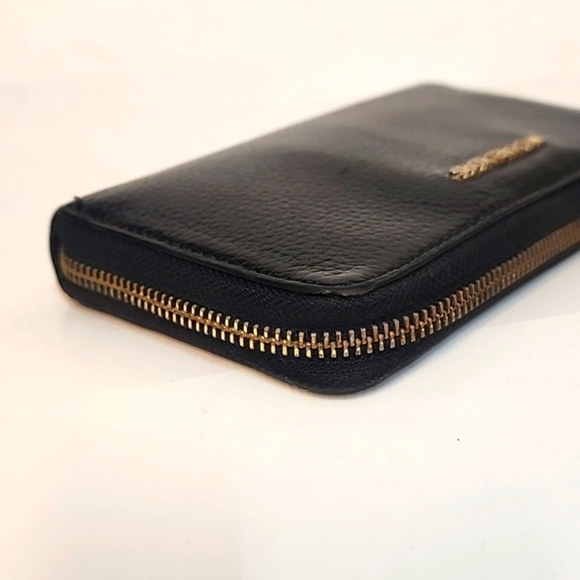 Michael Kors Saffiano Leather Continental Wallet in Black - Picture 8 of 11